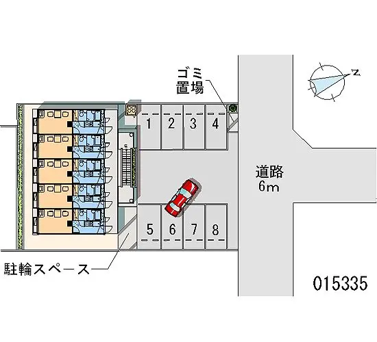 ★手数料０円★足利市田中町　月極駐車場（LP）